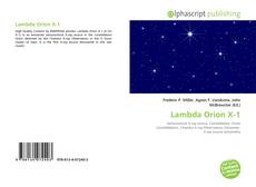 Обложка Lambda Orion X-1