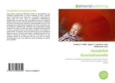 Instabilité Gravitationnelle kitap kapağı