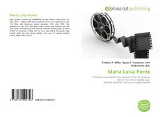 Bookcover of María Luisa Ponte