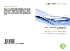 Bookcover of Attenuated Vaccine