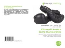 Bookcover of 2009 World Amateur Boxing Championships