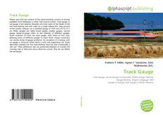 Track Gauge kitap kapağı