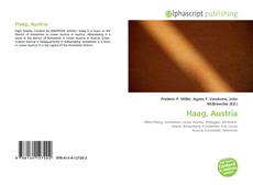 Bookcover of Haag, Austria