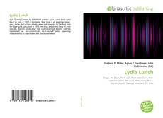 Lydia Lunch kitap kapağı