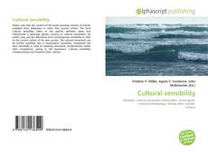 Borítókép a  Cultural sensibility - hoz