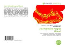 20/20 (Dilated Peoples Album)的封面