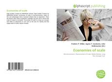Bookcover of Economies of scale