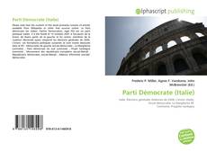 Bookcover of Parti Démocrate (Italie)