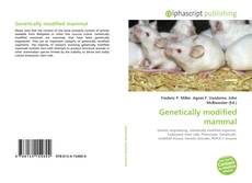 Genetically modified mammal的封面