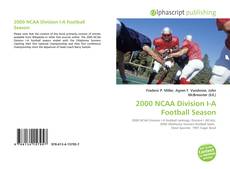 2000 NCAA Division I-A Football Season的封面
