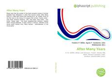 Обложка After Many Years