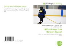 Borítókép a  1985–86 New York Rangers Season - hoz