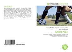 Borítókép a  Albert Pape - hoz