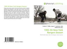 Borítókép a  1993–94 New York Rangers Season - hoz