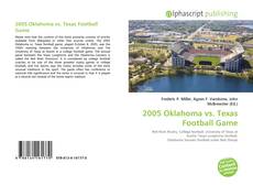 2005 Oklahoma vs. Texas Football Game的封面