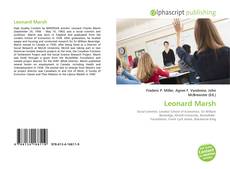 Bookcover of Leonard Marsh