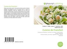Borítókép a  Cuisine de Francfort - hoz