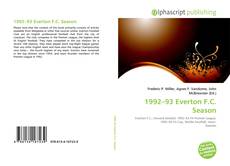 Borítókép a  1992–93 Everton F.C. Season - hoz