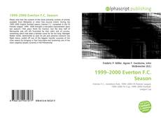 1999–2000 Everton F.C. Season的封面