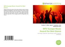 Borítókép a  MTV Europe Music Award for Best Dance - hoz