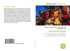 Formative Stage的封面