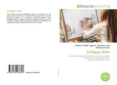 Bookcover of Critique d'Art