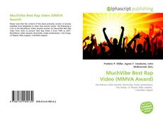 Bookcover of MuchVibe Best Rap Video (MMVA Award)