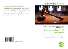 Bookcover of Everson v. Board of Education
