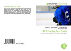 Borítókép a  1929 Stanley Cup Finals - hoz