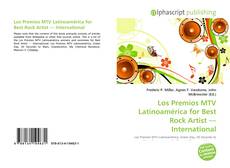 Borítókép a  Los Premios MTV Latinoamérica for Best Rock Artist — International - hoz