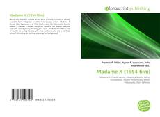 Bookcover of Madame X (1954 film)