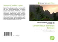 Buchcover von Carboniferous Rainforest Collapse