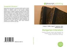 Bookcover of Hungarian Literature