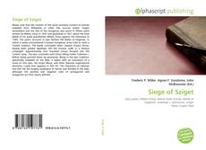 Bookcover of Siege of Sziget