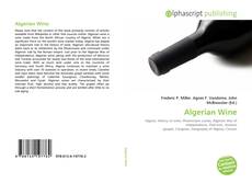 Borítókép a  Algerian Wine - hoz