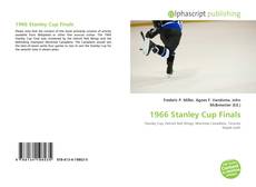 Portada del libro de 1966 Stanley Cup Finals