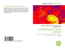 Borítókép a  Charles Hambro, Baron Hambro - hoz