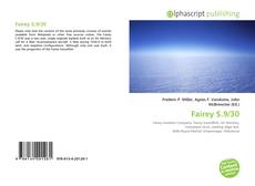 Обложка Fairey S.9/30