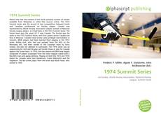 Borítókép a  1974 Summit Series - hoz