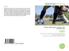 Portada del libro de Fylkir