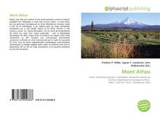 Borítókép a  Mont Athos - hoz