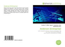 Buchcover von Andersen (Entreprise)
