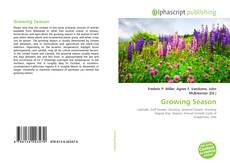 Capa do livro de Growing Season 