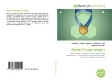 Borítókép a  Baton Rouge people - hoz