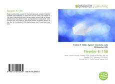 Fieseler Fi 156的封面