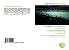 Bookcover of Henry Armstrong (umpire)
