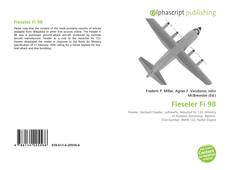 Borítókép a  Fieseler Fi 98 - hoz
