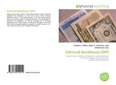 Borítókép a  Edmund Backhouse (MP) - hoz