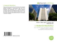 Borítókép a  J. Roderick MacArthur - hoz