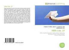 Borítókép a  FMA I.Ae. 37 - hoz